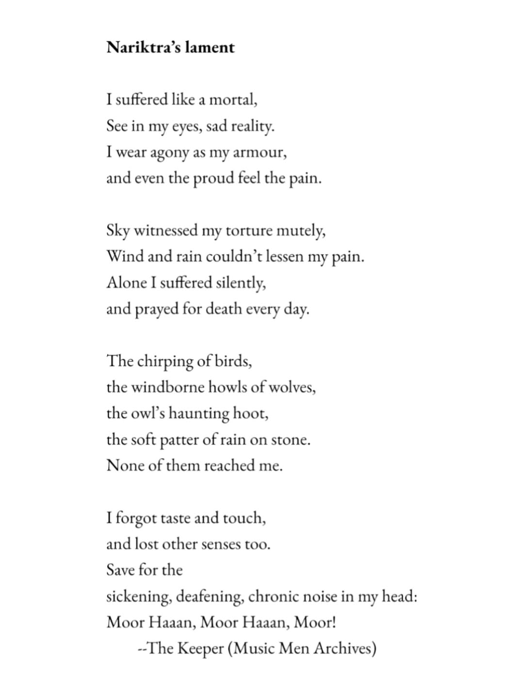 Music Men poem 5 by Pankaj Saini